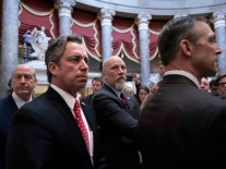 Members of the conservative House Freedom Caucus